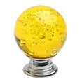 thumbnail image 1 of 1Pc 30MM Single Hole Bubble Crystal Knobs Glass Cabinet Knobs Drawer Pulls Handle for Home, Cabinet, Drawer and Dresser, 1 of 7