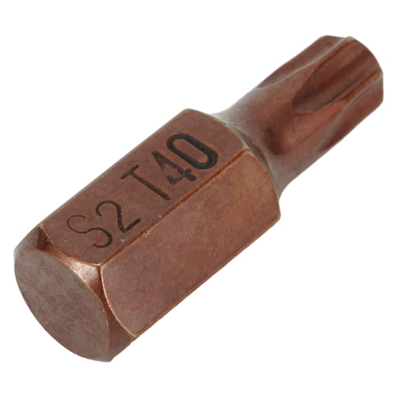1Pc 30Mm Torx Screwdriver Bit Shank Magnetic Batch Head T20 T25 T30 T40 T45 T50 T55 For Electric Wrench Socket Bit Hand Tools T40 Smile Home