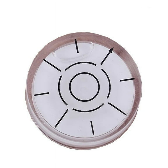 1Pc 32mm Spirit Bubble Degree Mark Surface Level Round Circular Measuring Meter
