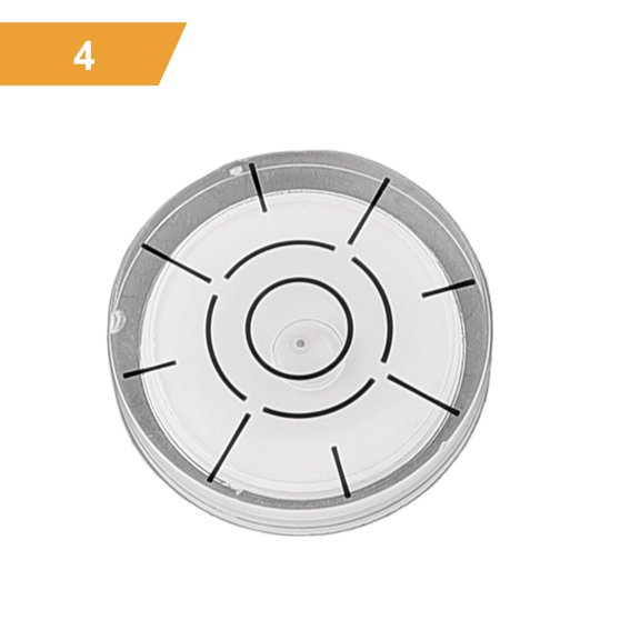1Pc 32mm Spirit Bubble Degree Mark Surface Level Round Circular Measuring Meter