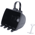thumbnail image 1 of 1Pc 330ML Excavator Bucket Mold Cup Coffee Mug Water Drinking Tea Kitchen Drinkingware Black, 1 of 1