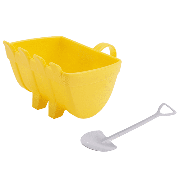 1Pc 330ML Excavator Bucket Mold Cup Coffee Mug Water Drinking Tea Kitchen Drinkingware Yellow