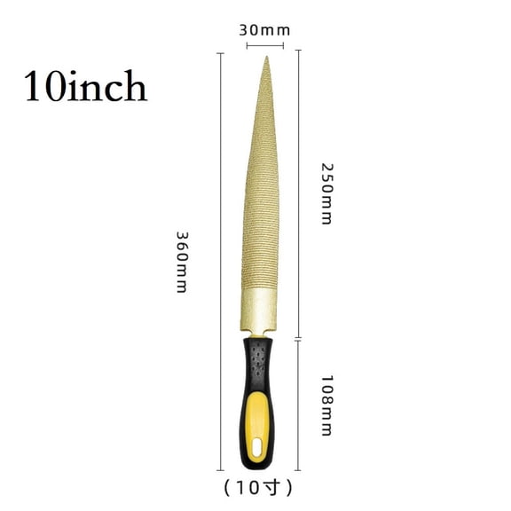 1Pc 4-10Inch Wood Rasp File Carbon Steel Wood Carving Files Steel File For Woodworking Diy Craft Gadget Carpenter Multi Tools