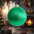 thumbnail image 1 of 1Pc 4.72 inch Shatterproof Plastic Christmas Ball Ornaments, Multi-Color Hanging Decor, Festive Baubles for Indoor & Outdoor Xmas Decoration, 1 of 6