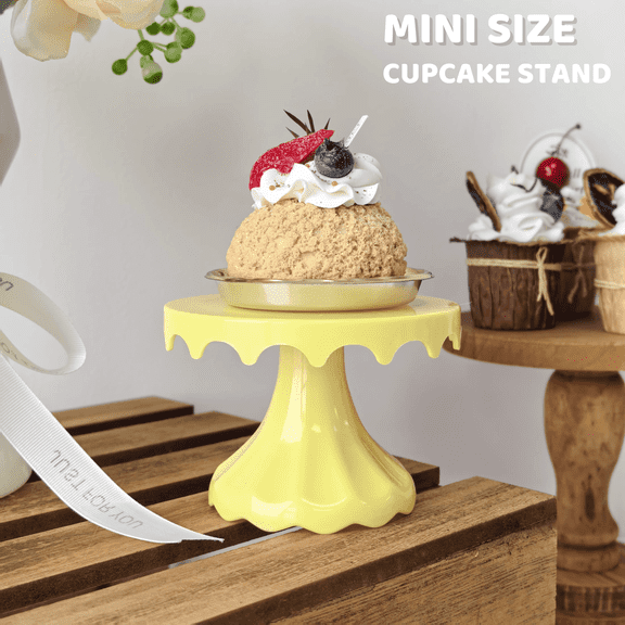 1Pc 4.7Inch Plastic Dessert Table Display Set, Cake Stands, Cupcake Holder, Serving Trays, Versatile Design for Birthday Parties