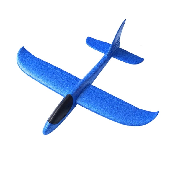 1Pc 48 Inch Foam Airplane, Hand Thrown Glider, Educational Outdoor Toy For Kids, Blue - 1Pc 48 Inch Foam Airplane, Hand Thrown Glider, Educational Outdoor Toy For Kids, Blue