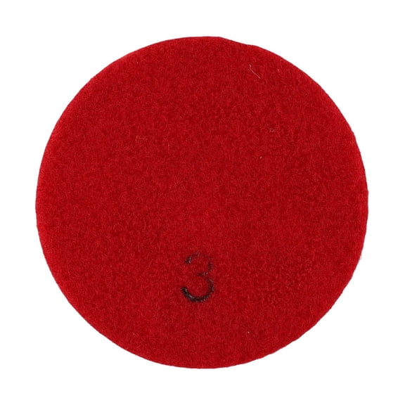 1Pc 4Inch 100Mm Dry/Wet Diamond 3 Step Polishing Pads Abrasive Sandingwet Buff Disc Abrasive For Sanding Marble Granite Concrete 3# Smile Home