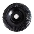 thumbnail image 1 of 1Pc 4Inch Wood Grinder Wheel Disc, Wood Shaping Wheel, Grinding Wheel Carving Abrasive Disc for WoodworkingGrinders (Black), 1 of 6