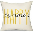 thumbnail image 1 of 1Pc/4Pcs Summer Pillow Covers Watercolor Daisy Throw Pillow Covers Hello Sunshine Summer Outdoor Decor Cushion Case Decoration for Home Couch Chair Sofa, 16x16inch/18x18inch/20x20inch, 1 of 6
