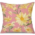 thumbnail image 1 of 1Pc/4Pcs Summer Pillow Covers Watercolor Daisy Throw Pillow Covers Hello Sunshine Summer Outdoor Decor Cushion Case Decoration for Home Couch Chair Sofa, 16x16inch/18x18inch/20x20inch, 1 of 6