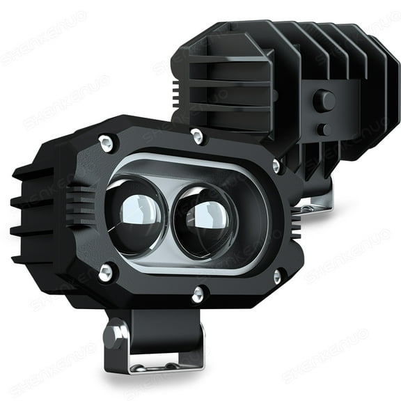 1Pc 4inch 30W LED Spot Beam Cube Fog Work Lights Pods Off Road SUV ATV