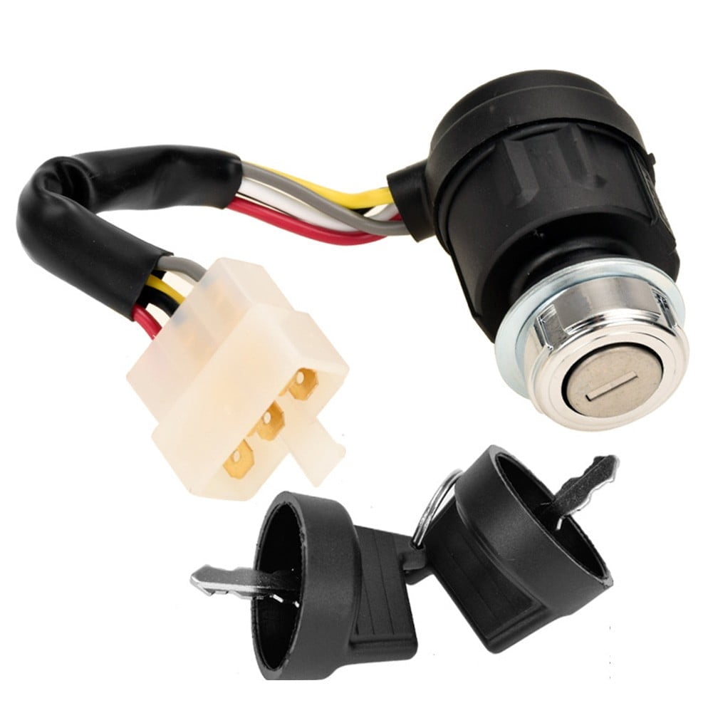 1Pc 5 Wire 5 Pin Ignition Key On Off Switch Assembly for Diesel Engine ...