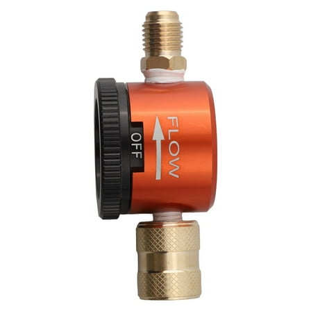 1Pc 50Psi Nitrogen Purge Tool 1/4 Inch Port Tig Welding Control Valve Nitrogen Purge Tool Connector Regulator For Hvac Equipment