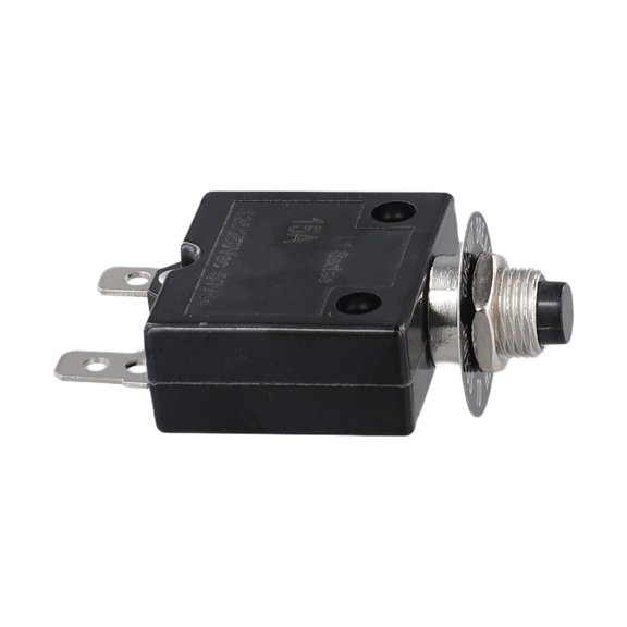 1Pc 50Vdc Overload Protector 125-250V Manual Reset Button Protective Motor 5-30A 15A YIWEI