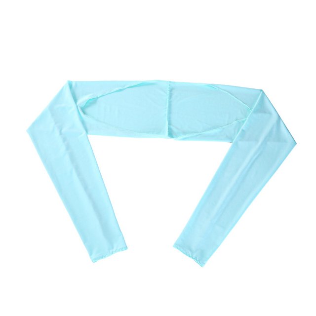1Pc 53cm Breathable Quick Dry Ice Silk Sunscreen Sleeves Fitness