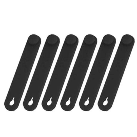 1Pc/5Pcs/6Pcs Motorcycle Securing Cable Wire Wiring Harness Tie Elastic Rubber Clutch Line Brake Cable Ties