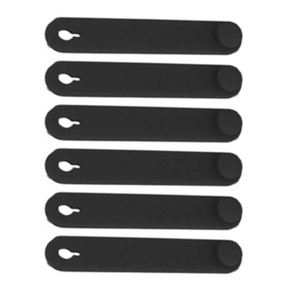 1Pc/5Pcs/6Pcs Motorcycle Securing Cable Wire Wiring Harness Tie Elastic Rubber Clutch Line Brake Cable Ties