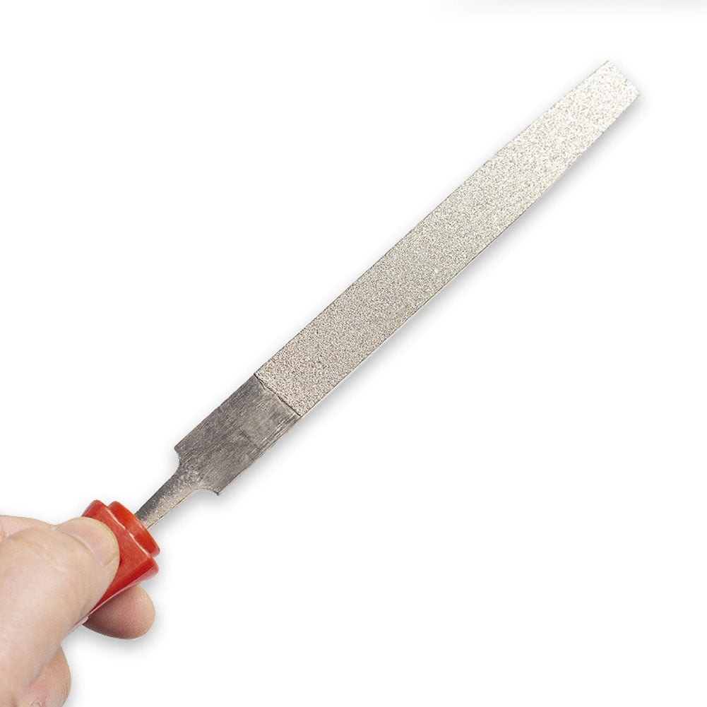1Pc 6-12Inch Diamond Needle Flat File 150 Grit Grinding Hand Files Diy ...