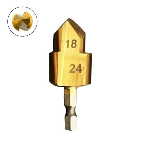 1Pc 6.35Mm Hexagonal Shank Drill Bit Water Pipe Expansion Drill Punch Plumber