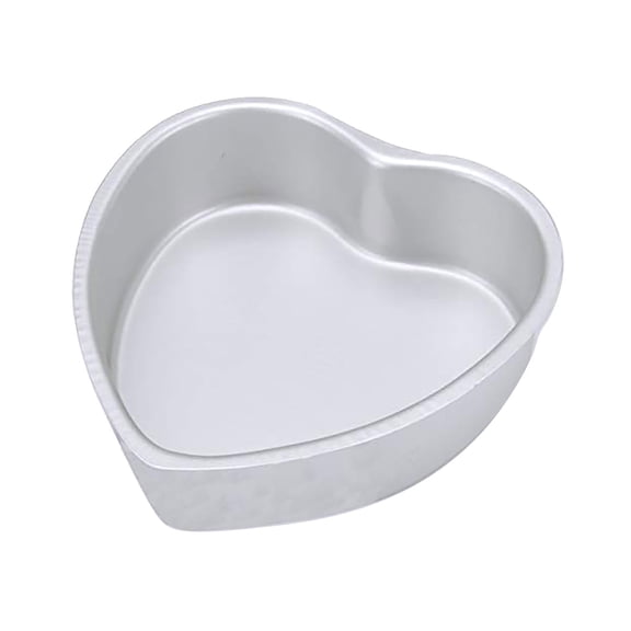 1Pc 6-Inch Cake Ring Stainless Steel Mousse Cake Mould Heart Shaped Cake Rings Mold Diy Baking Tools for Baking Cake, Tiramisu, Mousse