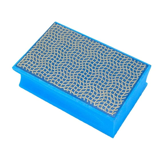 1Pc 60/100/ 200/400# Grit Electroplating Sanding Block Handheld Polishing Pads For Wood Glass Marble Metal Polishing Grinding