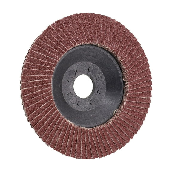 1Pc 60-320 Grit Grinding Wheel Louver Blade Polishing Wheel Flap Discs For Angle Grinder Cutting Machine Power Tool Accessories 120 Grit Fangkenuo