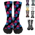 thumbnail image 1 of 1Pc 67 Socks Kids 67 Socks Boys 67 Kids Socks,67 Gifts,Six Seven Sock Ice Cream Drip 67 Meme Novelty Six Seven Crew Socks Funny Gifts For Boys Girls Men Women Design Socks,Baseball Socks Icess Creams, 1 of 7