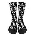 thumbnail image 1 of 1Pc 67 Socks Kids 67 Socks Boys 67 Kids Socks,67 Gifts,Six Seven Sock Ice Cream Drip 67 Meme Novelty Six Seven Crew Socks Funny Gifts For Boys Girls Men Women Design Socks,Baseball Socks Icess Creams, 1 of 6