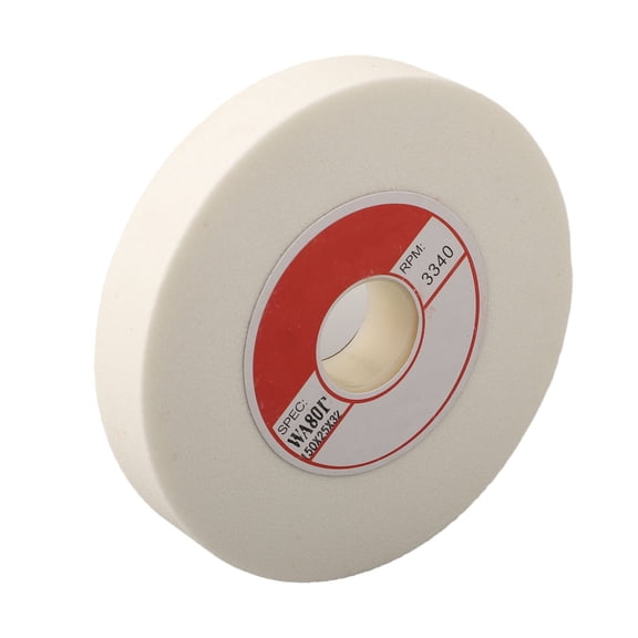 1Pc 6Inch Grinding Wheel Ceramic Abrasive Flat Polishing Pad 80 Grit Chrome Corundum Disc For Angle Grinder Polisher Tool Parts Green Smile Home