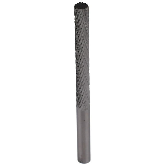 1Pc 6Mm Shank High Speed Steel Rotary Burr Tool Plastic Wood Carving Rotary File 6×6×80Mm A