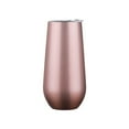 thumbnail image 1 of 1Pc 6oz Insulated Stainless Steel Cup | Double-Wall Vacuum Coffee Tea Mug | Elegant Egg-Shaped Tumbler for Wine & Champagne, 1 of 8