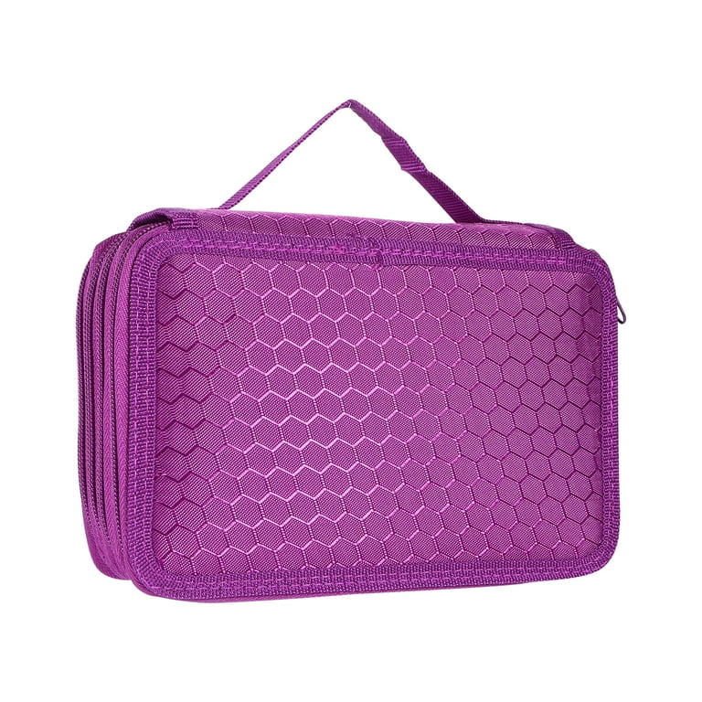 1Pc 72 Slots Pencil Holder Simple Pencil Organizer 4-layer Colored