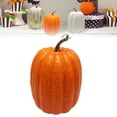 thumbnail image 1 of 1Pc 8.66 Inch Large Yellow Plastic Pumpkin,Paintable Artificial Pumpkin for Fall Halloween Thanksgiving DIY Craft Centerpiece Decor,One Size,Ac (Clearance), 1 of 9