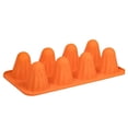 thumbnail image 1 of 1Pc 8 Cavity Halloween Ghost Jello Gummy Baking Silicone Mold,Halloween Ghost Ice Cake Pop Molds Silicone Non-Stick 3d Jello Molds for Chocolate Gummy Candy Pudding Mini Cakes(Orange,8.3x4x1.8"), 1 of 9