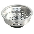 1Pc 85Mm Kitchen Sink Stainless Steel Basket Strainer Drain Stopper