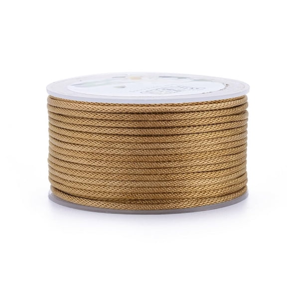 1Pc 87 Yards Polyester Cords for Jewelry Making Beading Crafting Necklace Bracelets Jewelry Making Macrame String Rope Thread Yarn Handmade