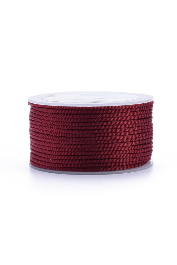 1Pc 87 Yards Polyester Cords for Jewelry Making Beading Crafting Necklace Bracelets Jewelry Making Macrame String Rope Thread Yarn Handmade