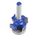 thumbnail image 1 of 1Pc 8Mm Shank Corner Round Router Bit R1 R2 R3 Trimming Edge End Mill Trimmer Milling Cutter Wood Router Bit Woodworking Tools R2 Fangkenuo, 1 of 9