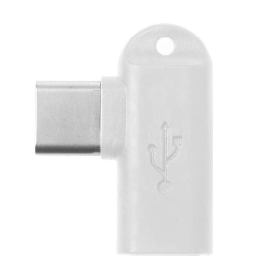 1Pc 90 Degree Type C Male To Micro USB Female Data Sync Charge Converter Adapter