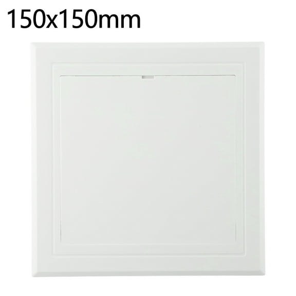 1Pc Access Panel Inspection Port Access Door Wall Ceiling White Hatch Cover Door Hinged Abs Push-Type Concealed Access Port