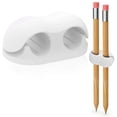 thumbnail image 1 of 1Pc Adhesive Pen Holder for Wall Pencil Holder for Desk Organizer,Silicone Pen Holders for Clipboard,Marker Holder Sticky Pen Holder for Desk,Office Supplies Stylus Sturdy Self-Adhesive Pen Holder, 1 of 6
