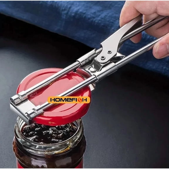 1Pc Adjustable Stainless Steel Bottle & Jar Opener Kitchen Screw Tool - New