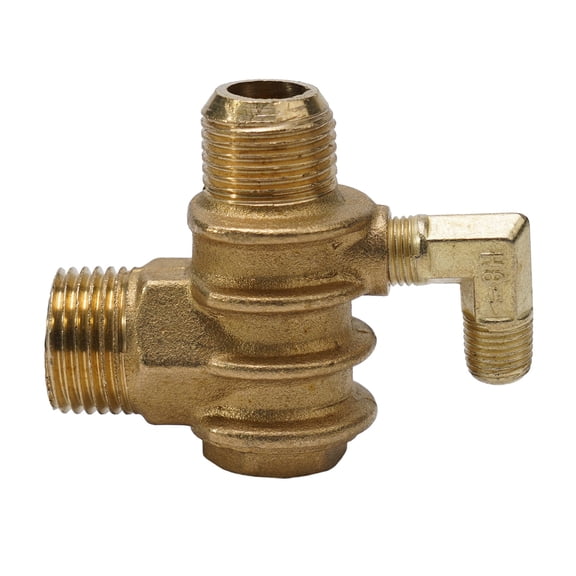 1Pc Air Compressor Check Valve Brass Male Thread 3-Port Check Valve Connector Tool 16X14X10Mm 20X16X10Mm 20X19X10Mm