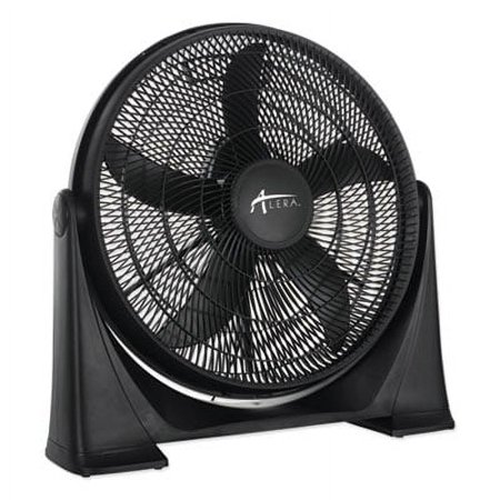 1Pc Alera 20" Super-Circulator 3-Speed Tilt Fan, Plastic, Black (FAN203)G7