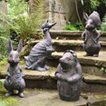 thumbnail image 1 of 1Pc Animal Ornaments Clearance! Resin Rabbit Outdoor Statues Ornament Decoration Garden Sculpture Easter Statues Decor Statues Animals Figurines for Garden Courtyard, Room Decor Promotion Sale!, 1 of 4
