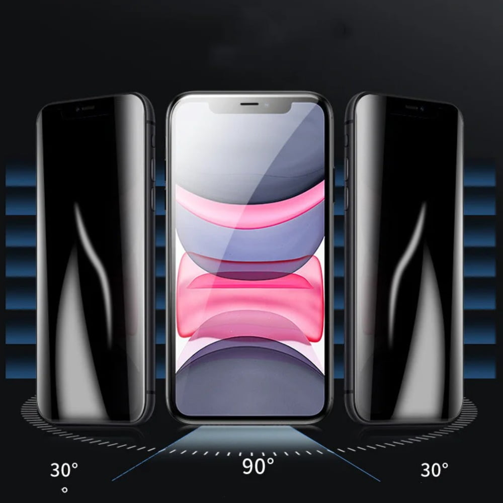 1Pc Anti Spy Tempered Glass For iPhone 15 14 Pro Max 13 12 11 Pro Mini