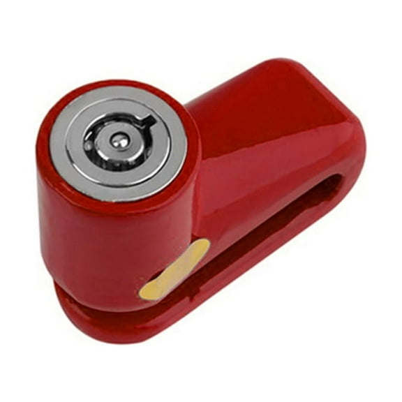 1Pc Anti-Theft Bicycle Brake Wheel Lock Portable Stainless Steel Bike Disc Lock for Motorcycle Scooter Rotor Wheel Disc Brake Lock Mountain Road MTB Bike Cycling with Two Keys