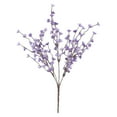 thumbnail image 1 of 1Pc Artificial Cherry Blossom Branches Artificial Flowers,Realistic Faux Cherry Blossom Long Stems Fake Flowers for Tall Vase Arrangements Home Wedding Table Centerpiece Decoration,Purple,15.7", 1 of 9