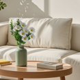 thumbnail image 1 of 1Pc Artificial Daisies Flowers Silk,Cemetery Flower,Plastic Memorial Bouquet for Hanging Window Box Home Table Centerpieces Decor,Artificial Flowers Fake Daisies for Wedding Party,White,14.17", 1 of 7