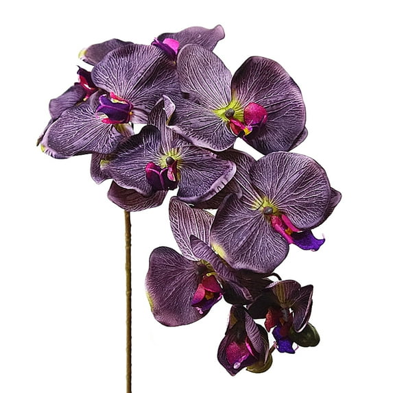 1Pc Artificial Flower Butterfly Orchid Lifelike Garden DIY Party Wedding Decor